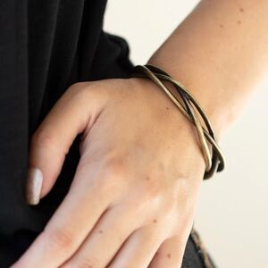❤️‍🔥5/$25❤️‍🔥 Plait Tectonics Brass Cuff Bracelet